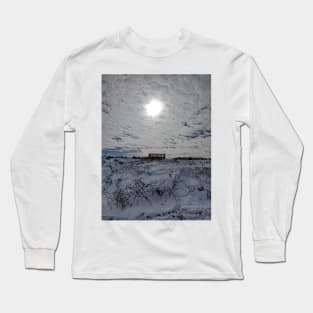 Bench In The Snow, Hole In The Sky Long Sleeve T-Shirt